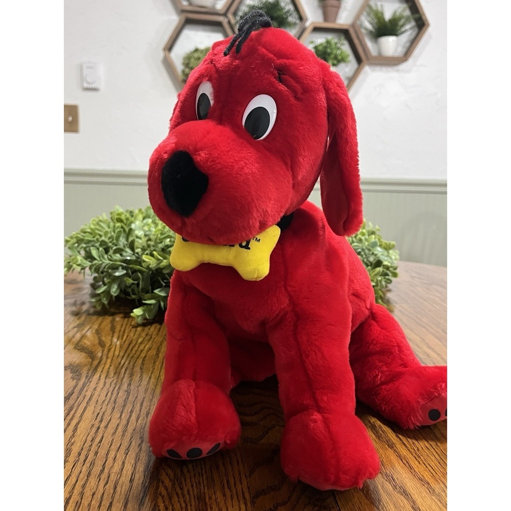 Clifford the Big Red Dog Plush 13" Stuffed Toy Kohl's Cares 2003 Scholastic